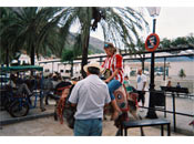 Paseo en burro de Uxue