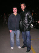 Patxi Muñoz e Ismael Urzaiz