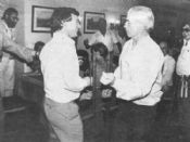 Clemente y Gainza bailando!