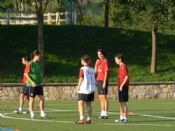 Entreno en Lezama