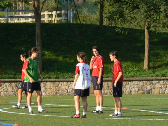 Entreno en Lezama