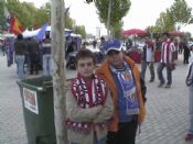 Primer partido de Javier