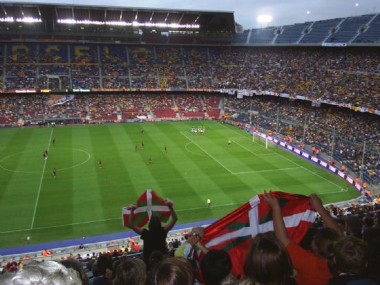 Celebrando unos de los goles de la selección de Euskadi.