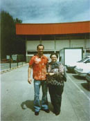 Mi madre con Etxebe