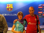 Sala de prensa del Camp Nou