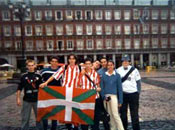 Con el Athletic a Madrid