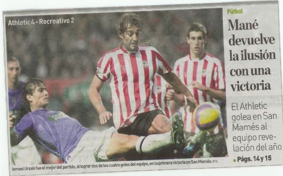 Athletic 4 - Huelva 2