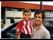 Mikel Andrés con Iñaki La Fuente