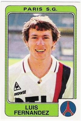 Luis Fernández en el Psg