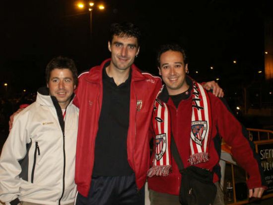 Loke y Joseba con Sarriegi