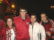 Con Javi Martínez