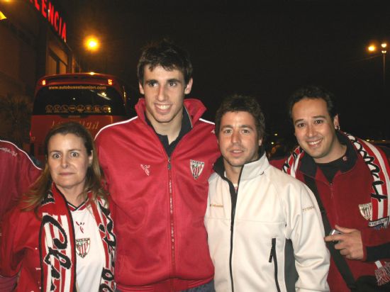 Con Javi Martínez