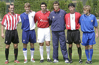 Nuevas equipaciones oficiales del Athletic- Temporada 2003-2004-