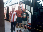 Con Julen Guerrero