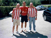 Etxebe con Joxean y Karmelo
