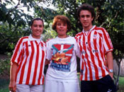 Mi mamá Bego, mi hermano Iñaki y yo 