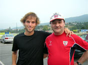 Jonan García con Joxean