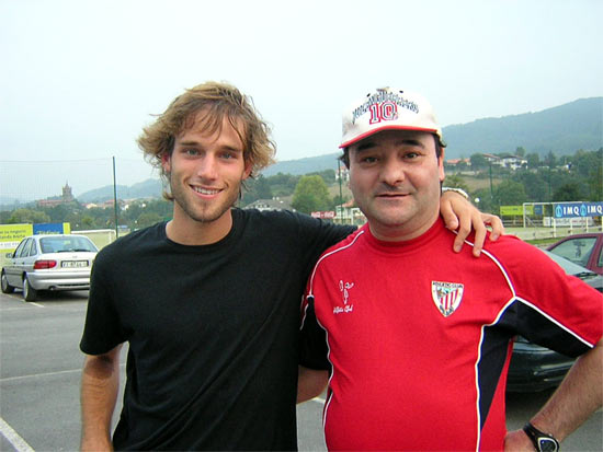 Jonan García con Joxean