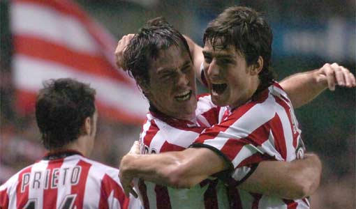 Celebrando el gol