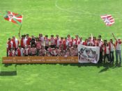 La Peña Deusto apoyando al Athletic Femenino