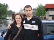 Con Javi Casas