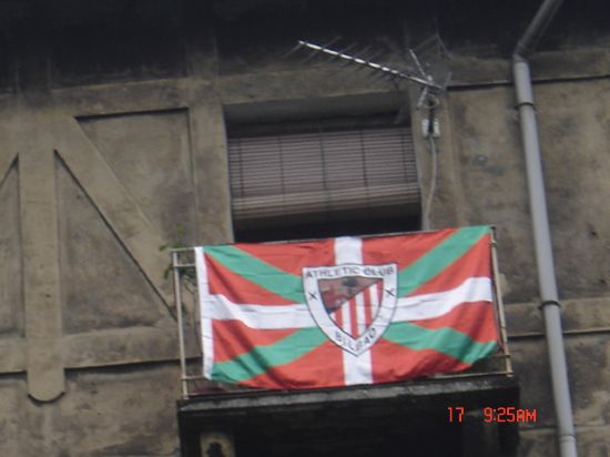 La ikurriña del Athletic