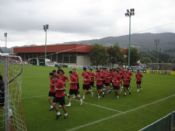 Entrenamiento en Lezama