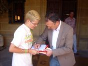 Firma de Caparros a Joram
