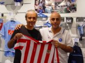 En la tienda oficial de la S.S.C. Napoli