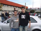 Yo con Javi Martínez, un fichaje estelar