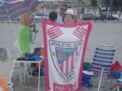 En la playa