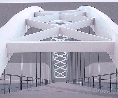 Puente con el arco de San Mamés