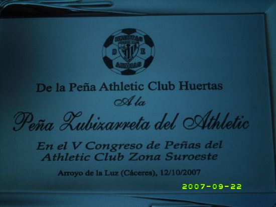 Placa de la Peña Huertas de Ánimas