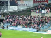 Afición del Athletic en Getafe
