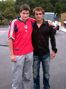 Yo con Ezquerro