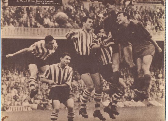 Semifinal Copa 1957-58: Barsa 4 Athletic 3