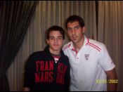 Con Gorka Iraizoz en Valladolid