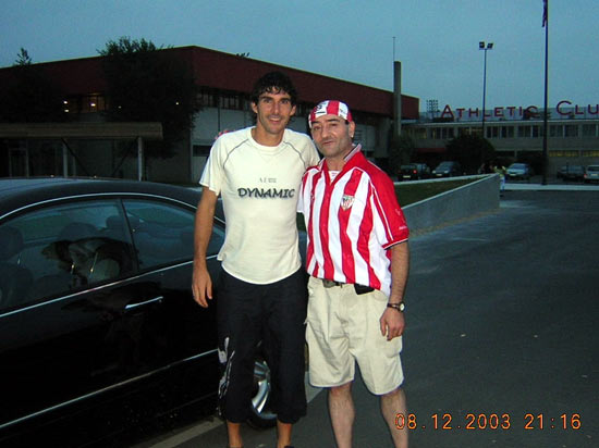 Karanka y yo en Lezama