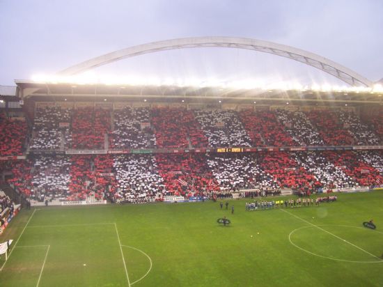 San Mamés engalanado