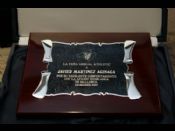 Placa para Javi Martínez