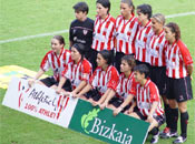 Athletic femenino en Sestao