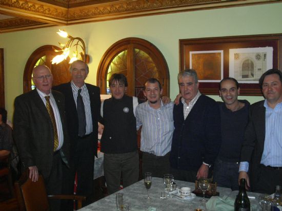 Aficionados con exjugadores del Athletic