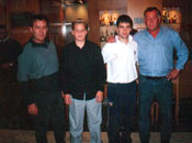 Yo, mi padre Diego Mota con Arriaga