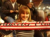 Animando a mi Athletic en Zaragoza