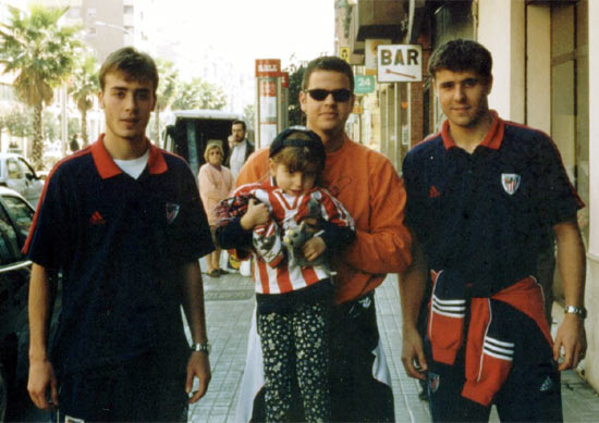 El principio del exito. Jose, Noelia, Dani y Fran.