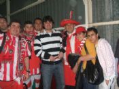 La peña Miguelturra con Jose Felix
