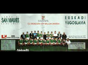 Partido Euskadi contra Yugoslavia