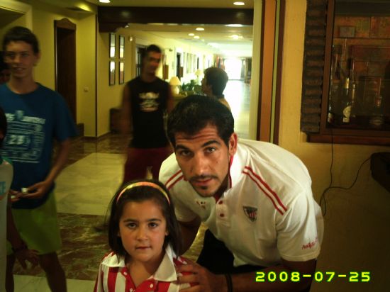 Andrea con Gorka.