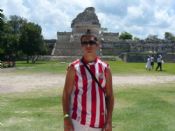 AITOR EN EL OBSERVATORIO DE CHICHEN ITZA (MEXICO)