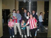Llegada del Athletic a Madrid
